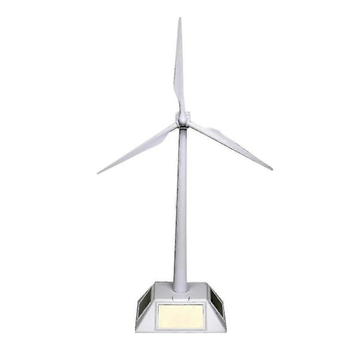 Model puzzle turbina eoliana solara rotativa 17x11x15cm ecologic