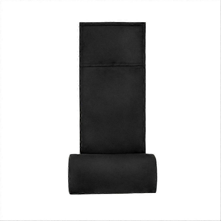 Állítható ergonomikus párna fekvőfotelhez, fekete, 30x20x10cm