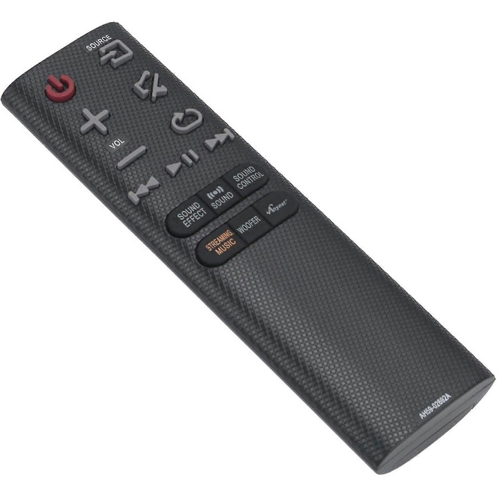 Soundbar csere távirányító, kompakt, fekete, univerzális