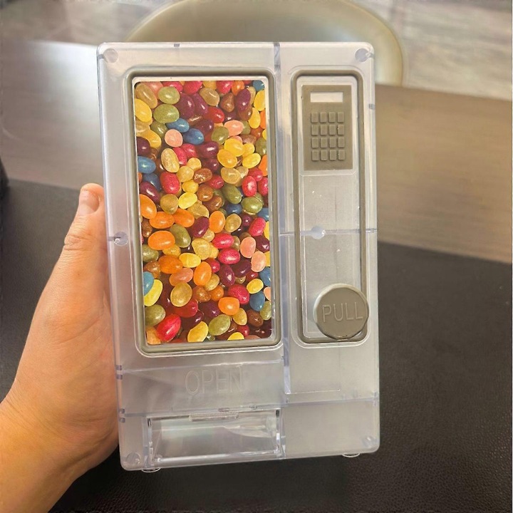 Aparat mini pentru bomboane ciocolata multicolor 15x10x10cm jucarie decorativa copii