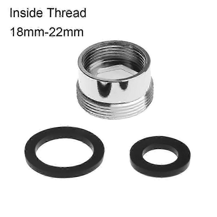 Adaptor aerator robinet, economisire apa, crom, diverse dimensiuni filet