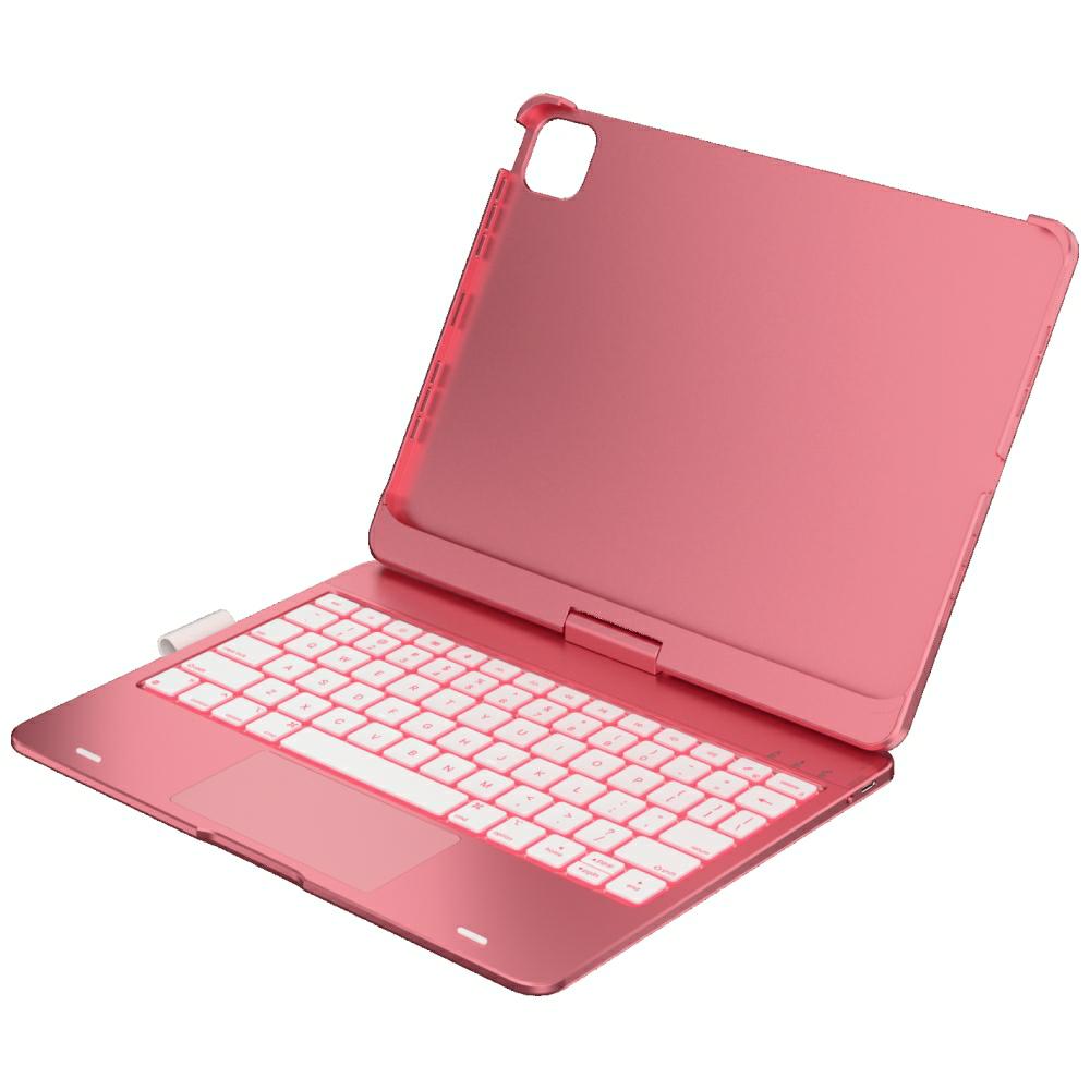 Husa tableta Typecase Flexbook Touch cu tastatura roz 11"