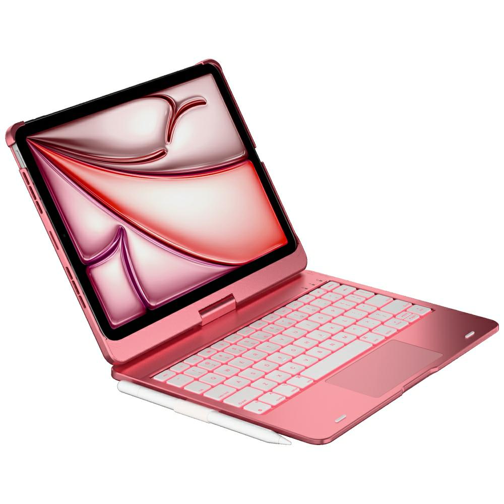 Husa tableta Typecase Flexbook Touch cu tastatura roz 11"
