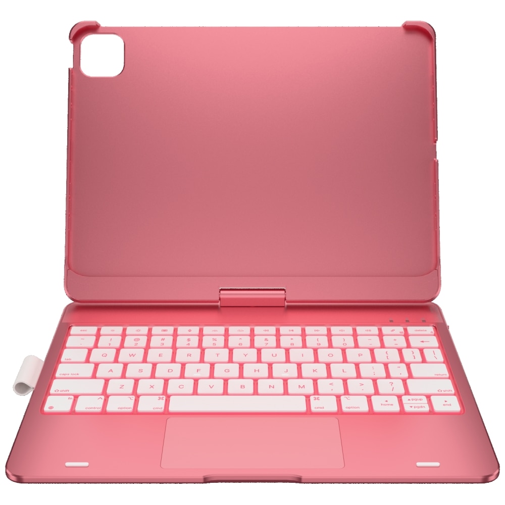 Husa tableta Typecase Flexbook Touch cu tastatura roz 11"