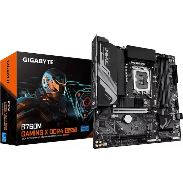Placa de baza 1700 Gigabyte B760 MicroATX DDR4 B760M GAMING X GEN5