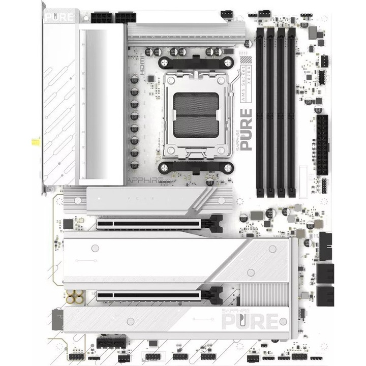 Alaplap AM5 Sapphire X870 ATX DDR5 WiFi7 BT5.4 PURE X870A