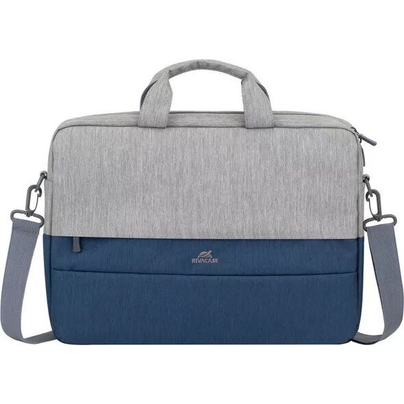 Geanta laptop RIVACASE 7532 15.6" gri-albastru
