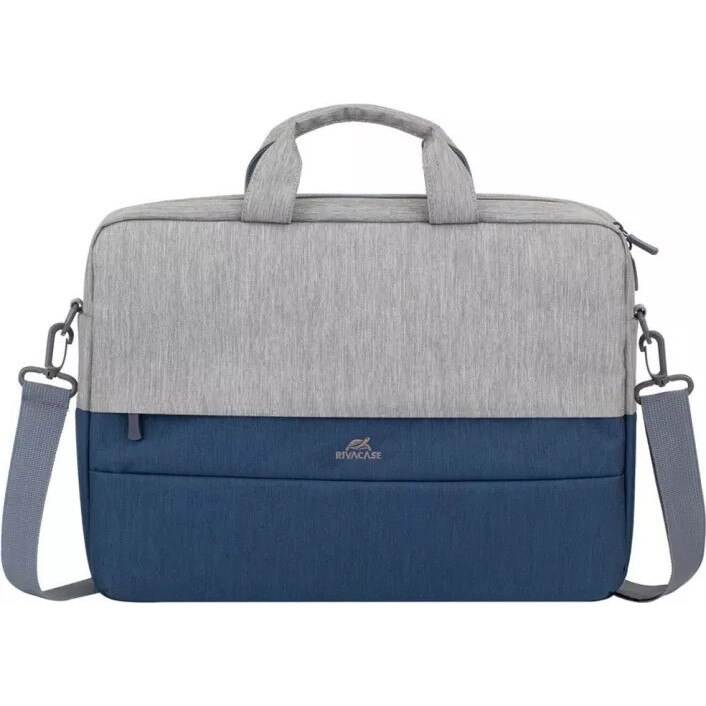 Geanta laptop RIVACASE 7532 15.6" gri-albastru