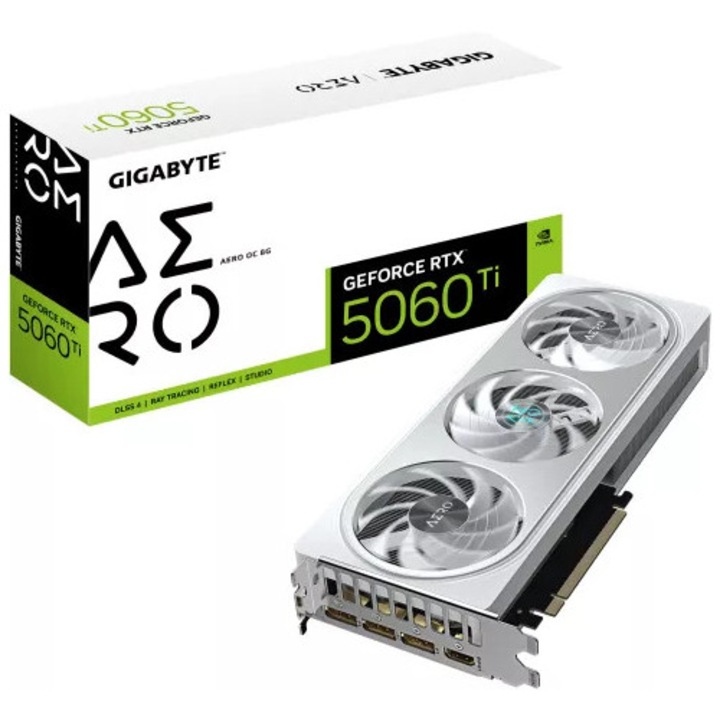 Gigabyte GeForce RTX 5060 Ti 8GB GDDR7 128 bit Aero OC DLSS 4.0