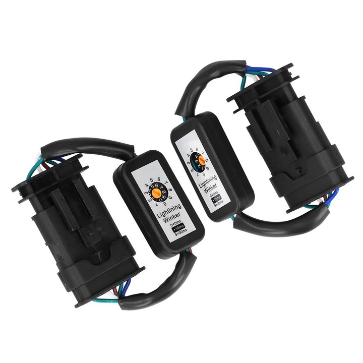 LED hátsó lámpa adapter készlet, 4-es széria F32-F83 M4, 2013-2019, fekete