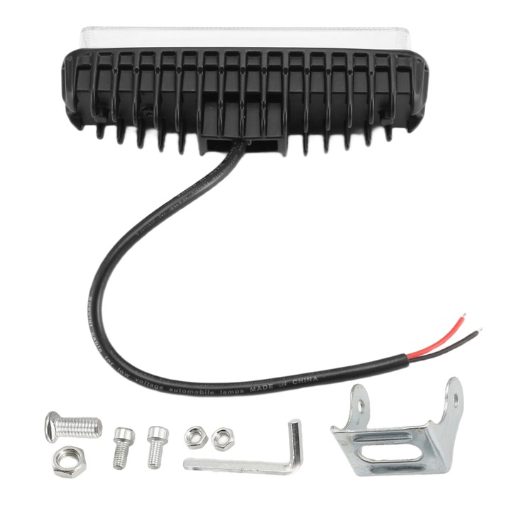 Lampa avertizare pentru stivuitor 30W LED rosu, rezistenta la apa, 15.5x4.3x6cm