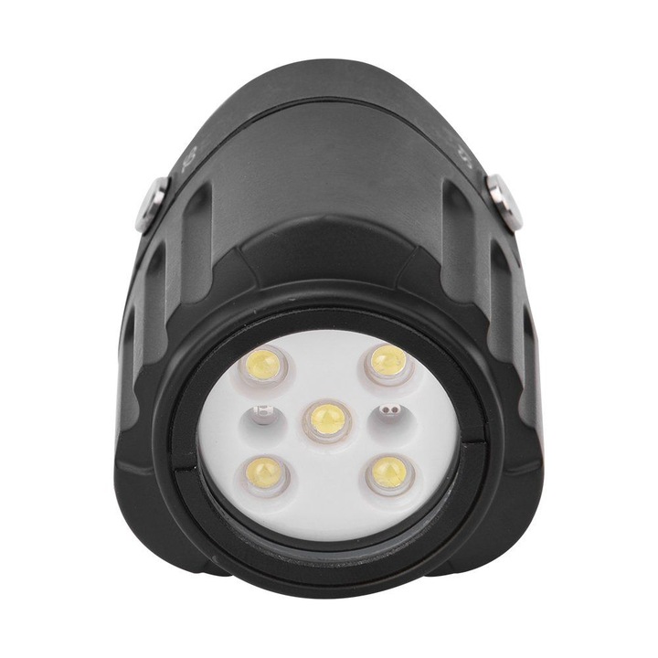 LED búvárlámpa SL-18 7500K 1000lm fehér piros kék 40m