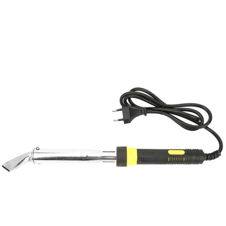 Fier de lipit electric 200W, maner cauciuc, fara plumb, 220V, 449g