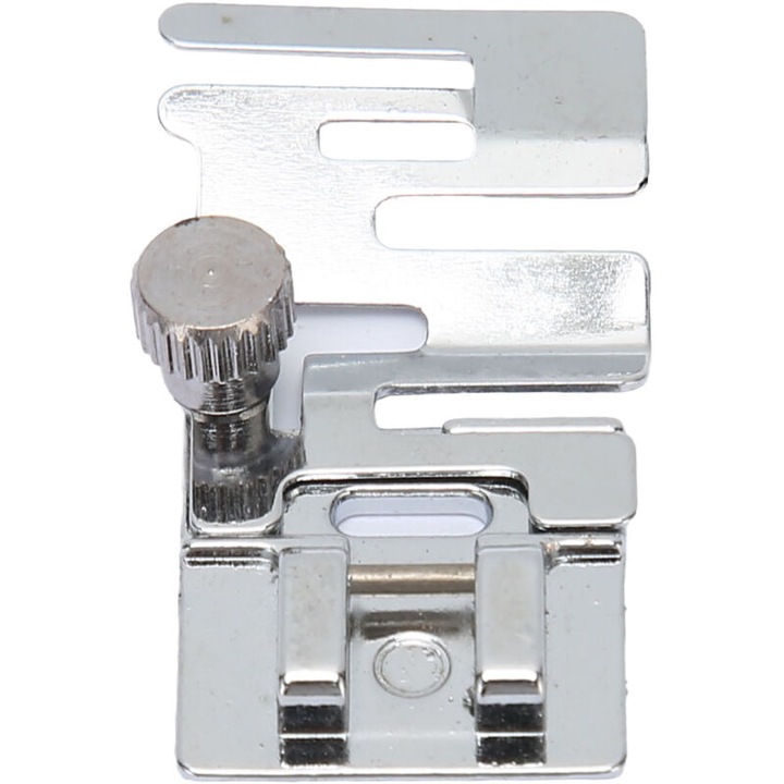 Univerzális fém varrógép talp, 46x24mm, strapabíró, rugalmas anyagokhoz
