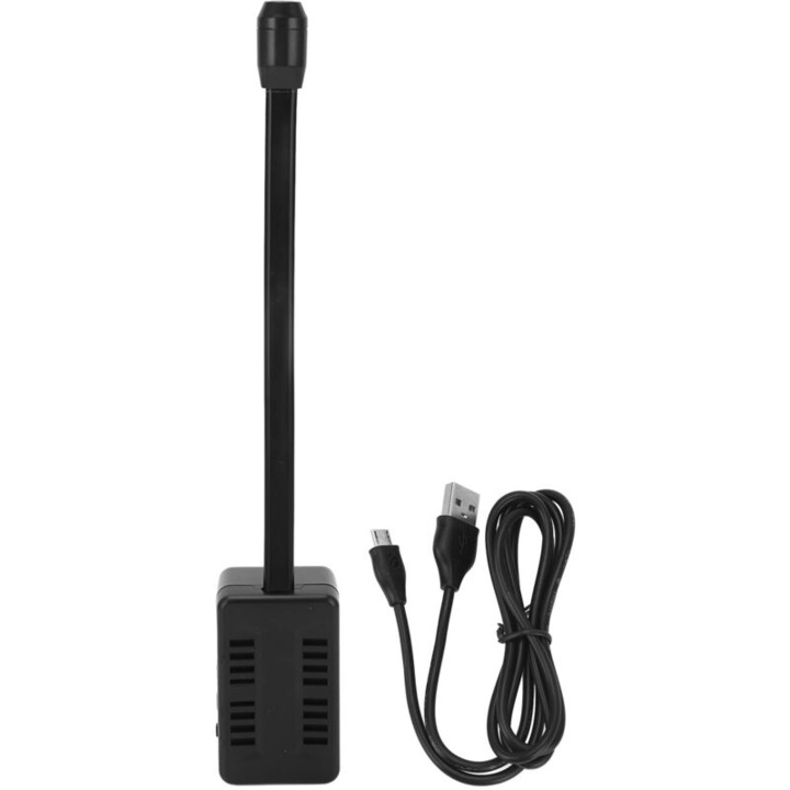 Camera WiFi mini X7, Full HD, detectare miscare, negru, 1800mAh