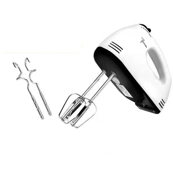 Mixer electric compact 260W 7 viteze inox 20x6x14cm