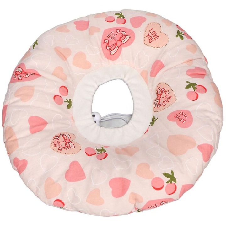 Fülpárna, pamut, 32cm, ergonomikus, kényelmes