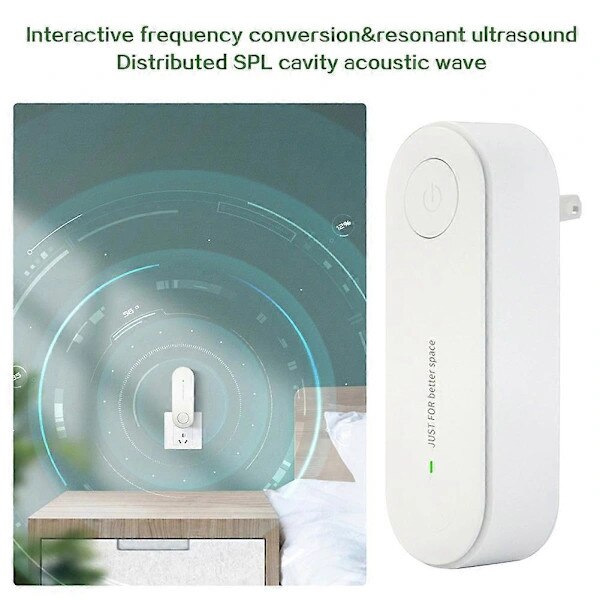 Aspirator wireless ultrasonic pentru acarieni, reincarcabil, silentios, roz, cu plug US