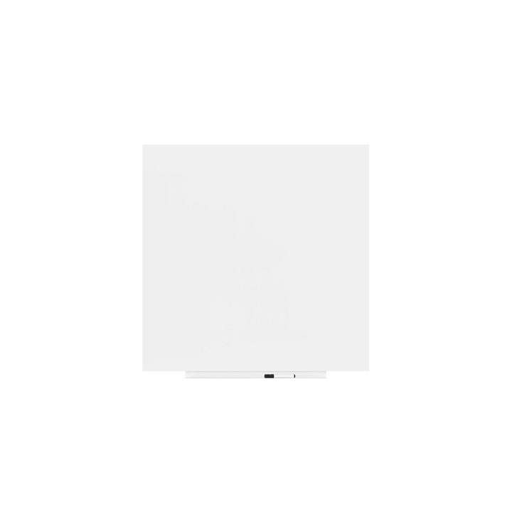 Бяла магнитна дъска Rocada Skin, 100 x 100 cm