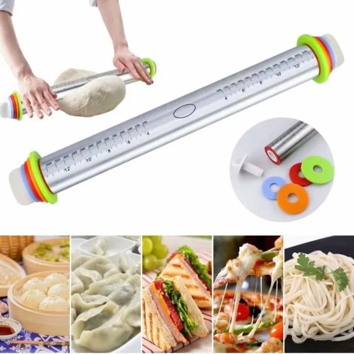 Rozsdamentes sodrófa, levehető, tapadásmentes, 4 állítható korong