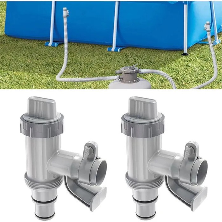 2 db medence tömlő adapter készlet 32x38mm
