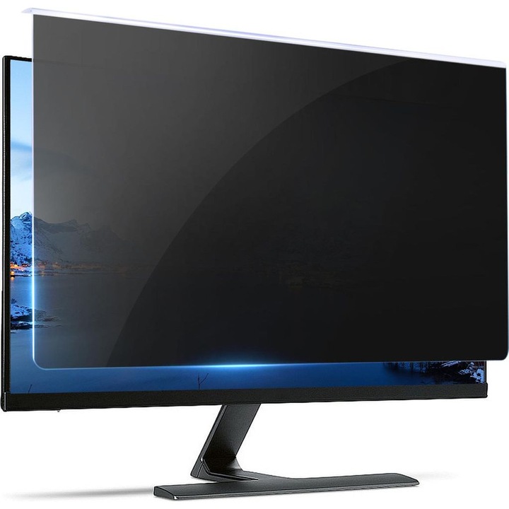 Filtru ecran anti-spion universal 12.5-32 inch albastru