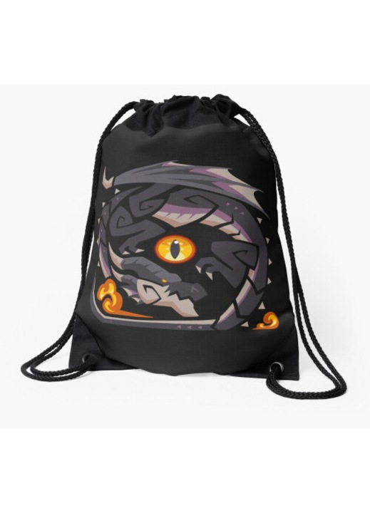 Monster Hunter Fatalis sport hátizsák fekete 42x36cm