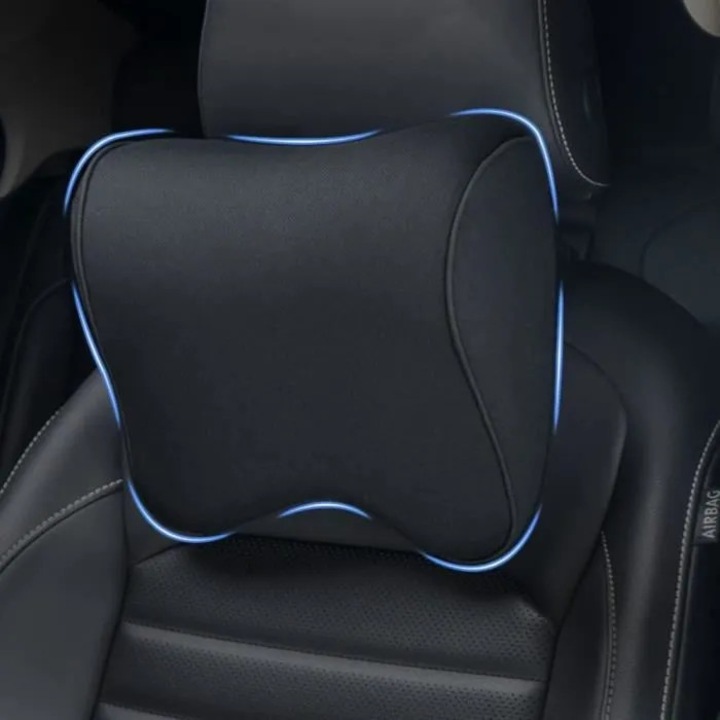 Perna cervicala auto spuma memorie ergonomica ajustabila respirabila