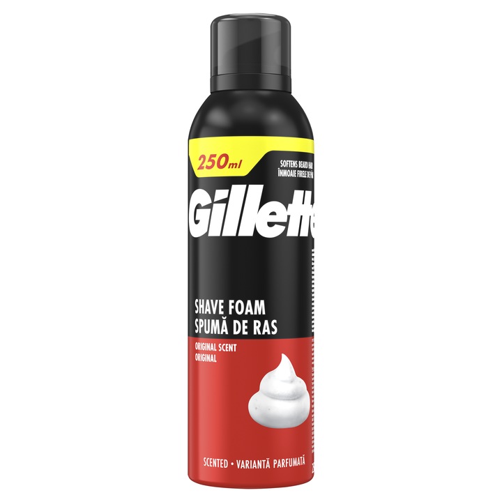 Gillette Classic borotvahab eredeti illattal, 250 ml