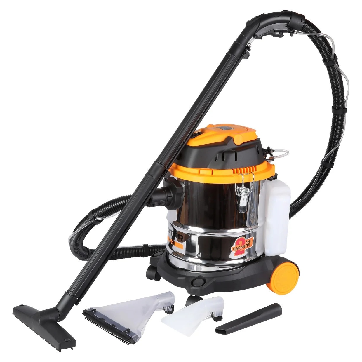 Aspirator ROTOR RS-20 cu spalare injectie-extractie, 20 L, 1600 W, 18 kPa