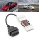 Диагностичен адаптерен кабел 16 пина OBD към OBD2 за Tesla Model 3/Y 2019-2021, plug and play, съвместим с OBD2 USB/Wi-Fi/Bluetooth скенери, ABS, Черен, 1 бр