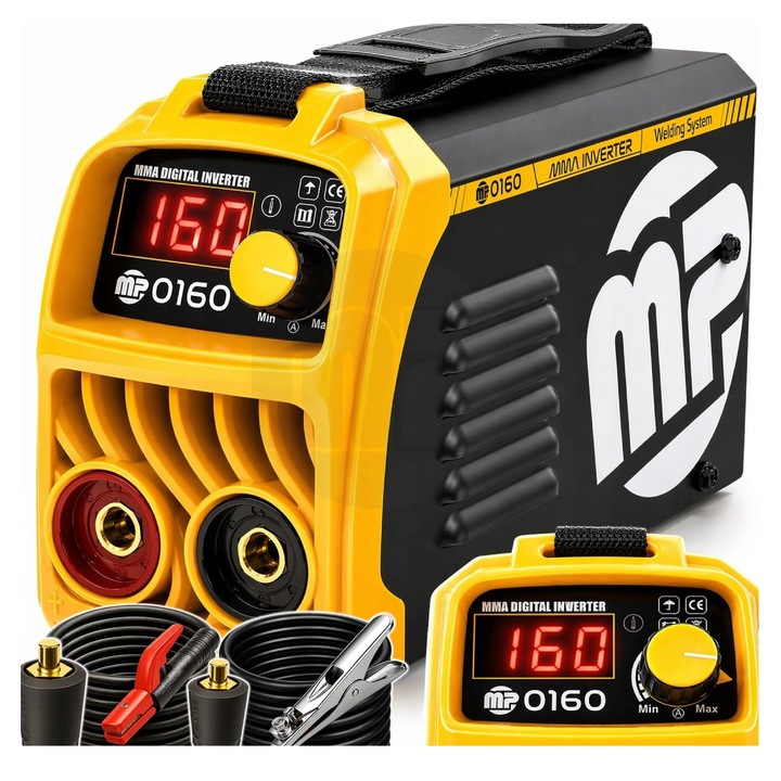 Inverteres hegesztőgép MMA TIG LIFT TIG, 160 A, Majster Polska MP0160