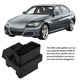 Адаптер OBD2 (сплитер) 16 пина към 2 гнезда, Plug and Play, съвместим с OBD2 скенери и GPS/WiFi/Bluetooth аксесоари, компактен от ABS, черен, 1 бр
