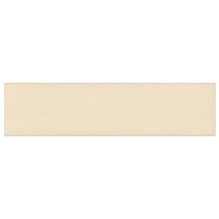 vidaXL Fali Fejtámla 12 db 60 x 15 cm Krém szövet 4008333