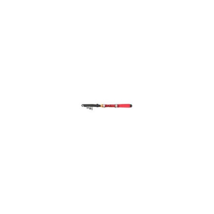 Lanseta pescuit ultra scurta 1.5m rosu 93-111g portabila set