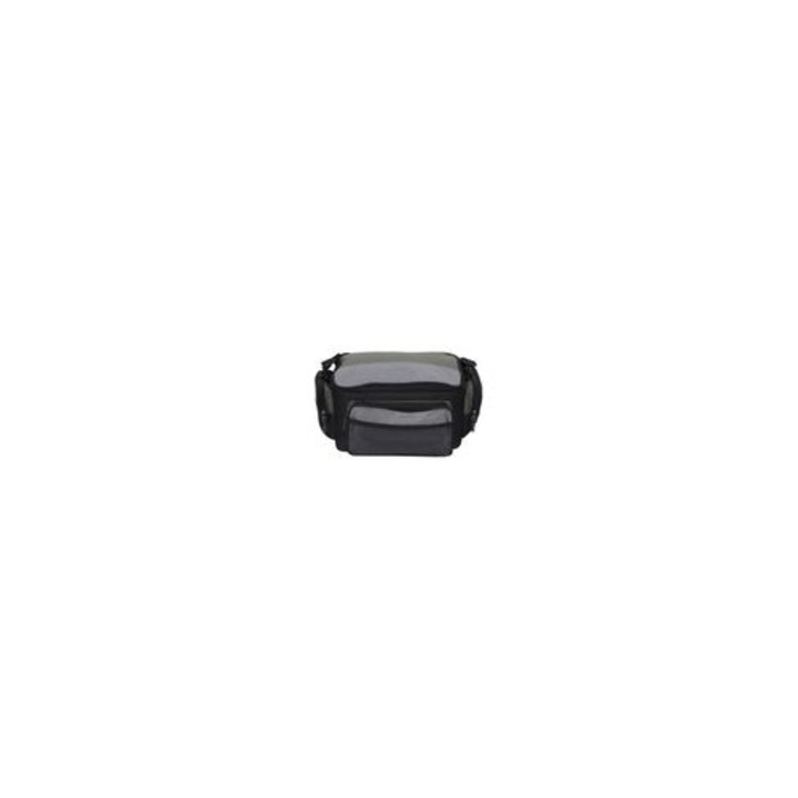 Чанта за риболов Oxford 600D, голям капацитет, черно зелено, 32x22x17см