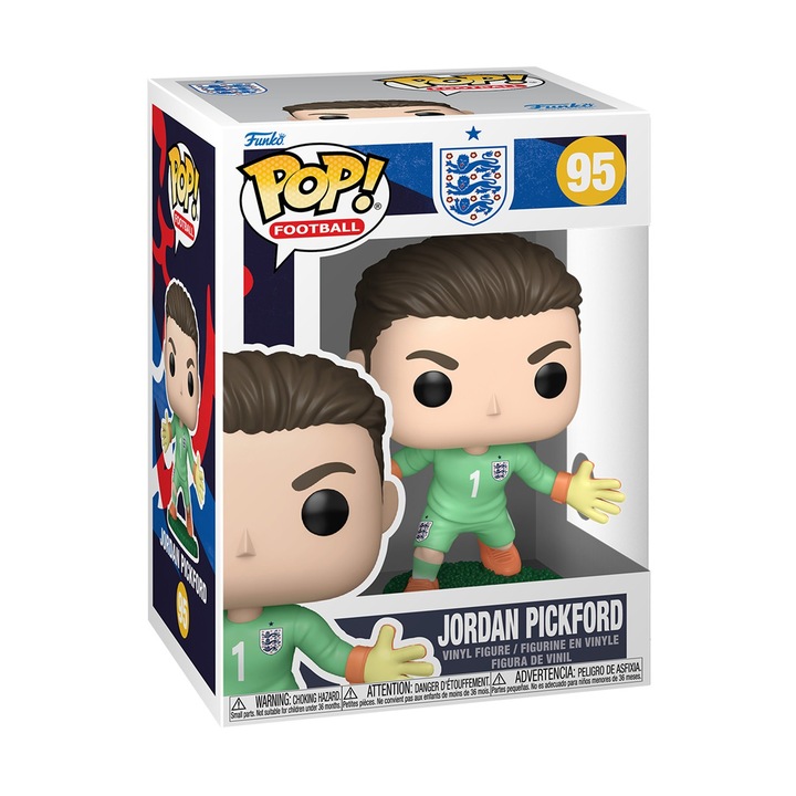 Funko POP! Football Anglia: Jordan Pickford #95 gyűjtői figura