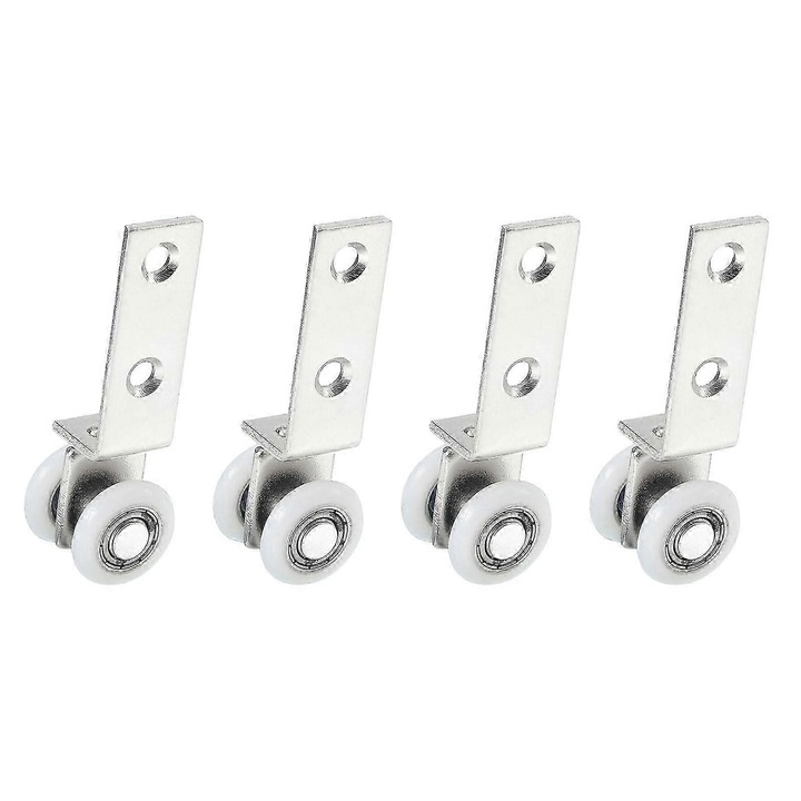 4 db függönygörgő készlet, acél, 65x14mm, strapabíró, csendes