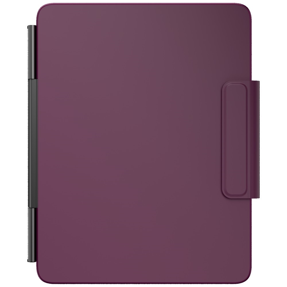 Husa cu tastatura Typecase Edge compatibila cu iPad Pro 13 inch 2024 / 2025, 500mAh, USB-C, Mov