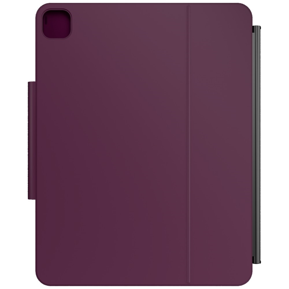 Husa cu tastatura Typecase Edge compatibila cu iPad Pro 13 inch 2024 / 2025, 500mAh, USB-C, Mov