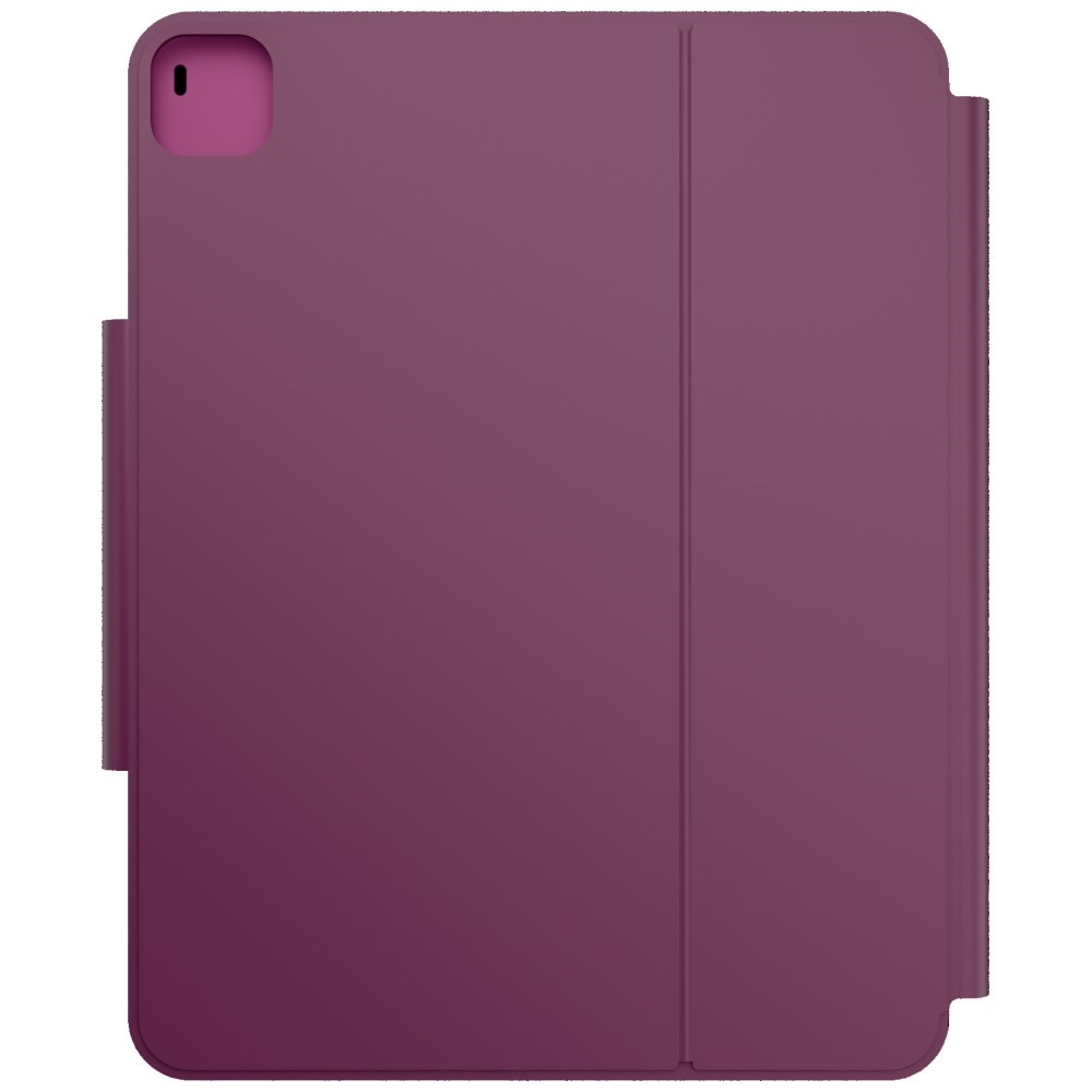 Husa cu tastatura Typecase Edge compatibila cu iPad Air 13 inch 2024 / 2025, 500mAh, USB-C, Mov