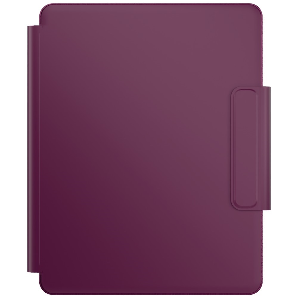 Husa cu tastatura Typecase Edge compatibila cu iPad Air 13 inch 2024 / 2025, 500mAh, USB-C, Mov
