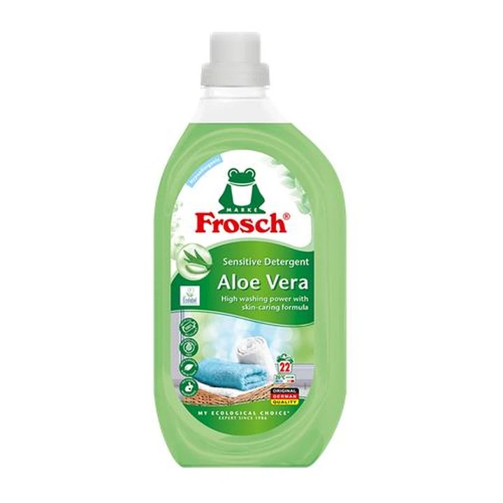 Frosch, ökológiai folyékony mosószer csomag, Aloe Verával, 1.5 liter