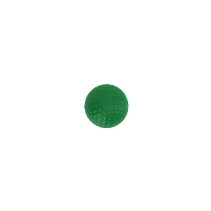 Golf edzőlabda, PU, rugalmas, zöld, 42.5mm