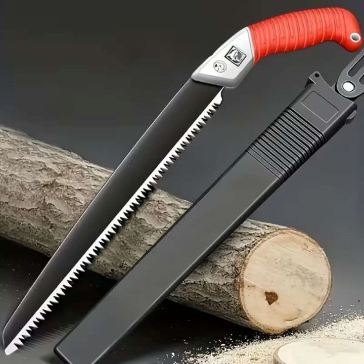 Metszőfűrész, kézi, gyorsabban vágja az ágakat kevesebb erőfeszítéssel, könnyű kialakítás, csökkenti a csukló fáradását, éles SK5 penge, halk működés, zavaró zaj nélkül - SAWFLEX VIXSON®