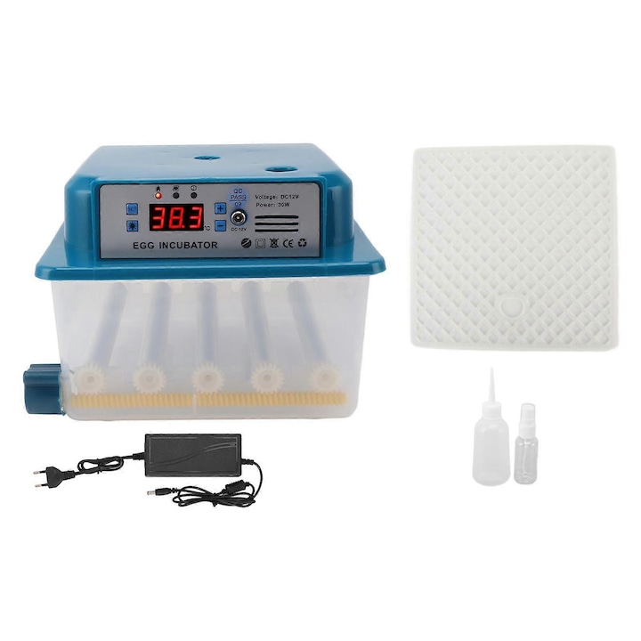 Инкубатор за яйца автоматичен интелигентен термостат 100-240V многоцветен