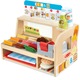 Melissa & Doug „Sandwich Counter” fa játékbolt 56 kiegészítővel