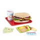 Melissa & Doug „Sandwich Counter” fa játékbolt 56 kiegészítővel