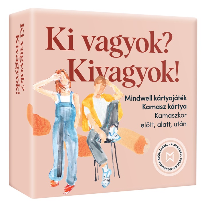 Mindwell kamasz kártyajáték 160 kérdéssel: Ki vagyok? Kivagyok