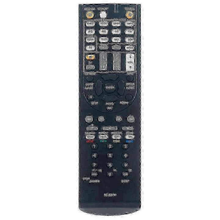 Telecomanda AV Receiver RC-837M negru 5-10m